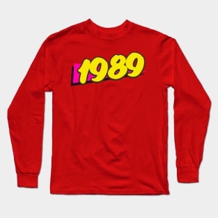 retro 1989 Long Sleeve T-Shirt